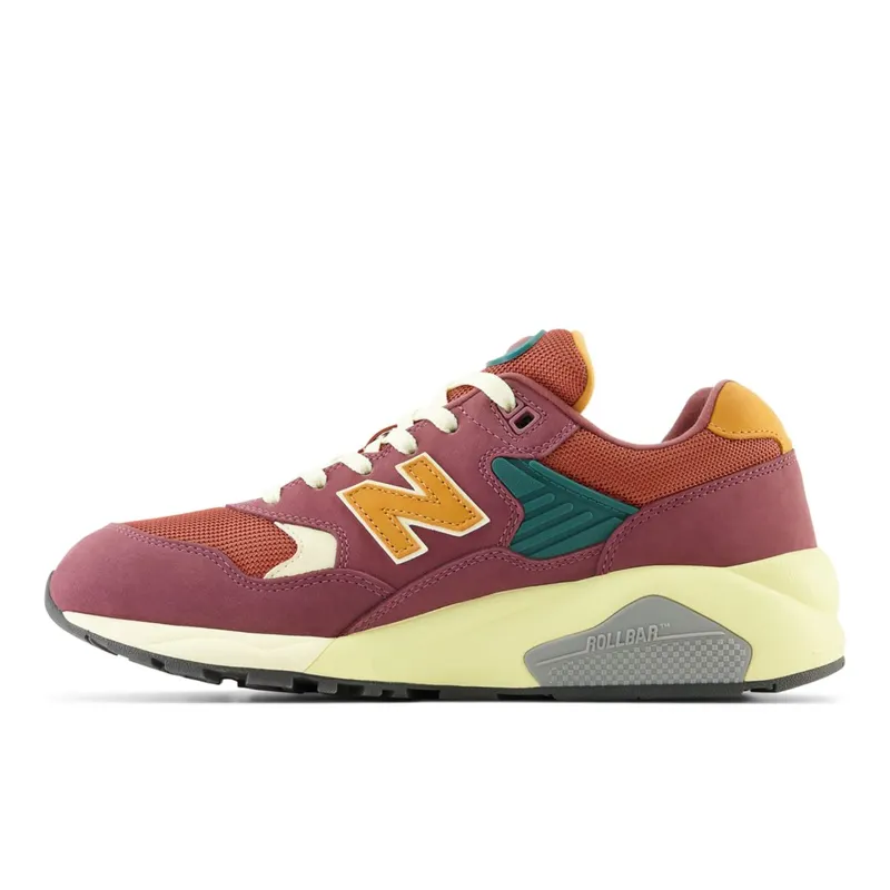 New Balance 580 Washed Burgundy / Mahogany / Vintage Teal (MT580V2-43421)