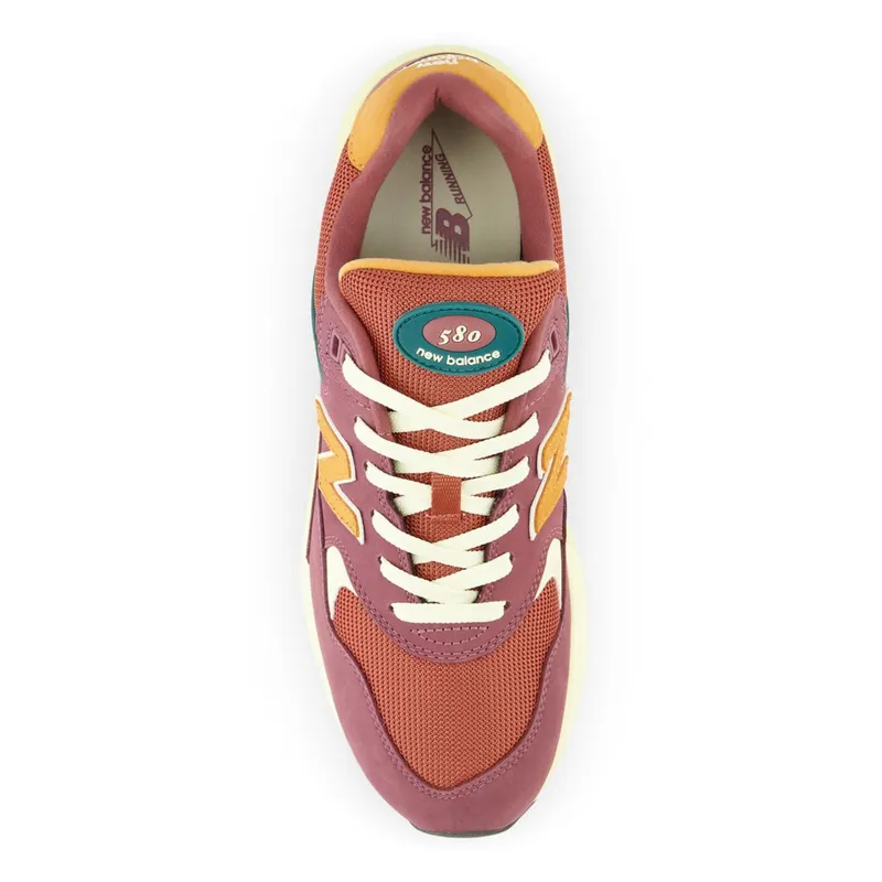 New Balance 580 Washed Burgundy / Mahogany / Vintage Teal (MT580V2-43421)