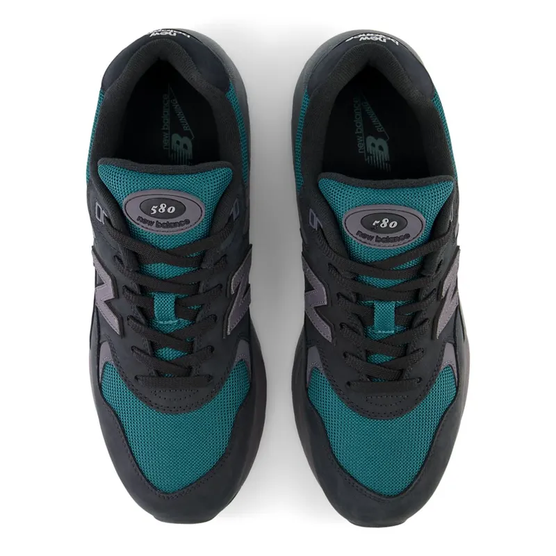New Balance 580 Black / Vintage Teal / Magnet (MT580V2-43424)