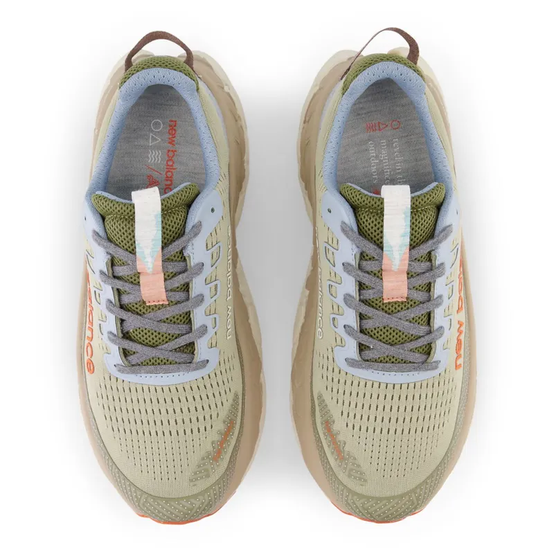 New Balance Fresh Foam X More Trail v3 Fatigue Green / Poppy (MTMORV3-44320)