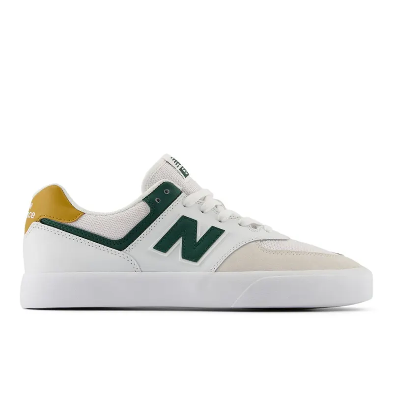 New Balance NB Numeric 574 Vulc White / Nightwatch Green (NM574VV1-45858)