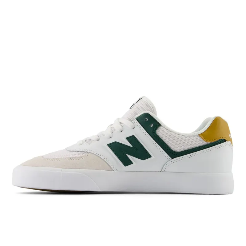 New Balance NB Numeric 574 Vulc White / Nightwatch Green (NM574VV1-45858)