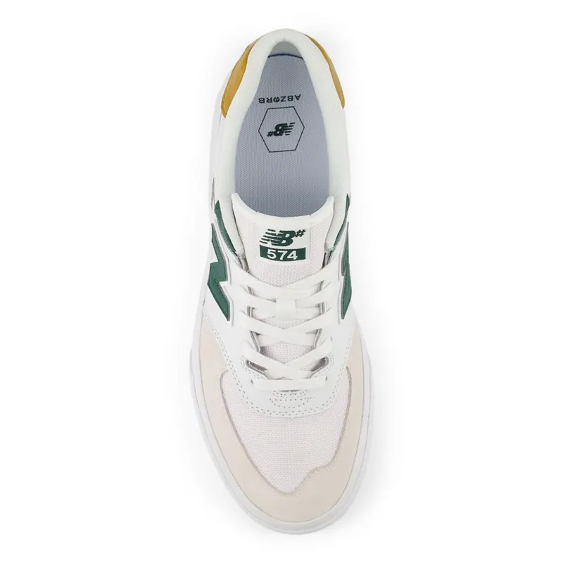 New Balance NB Numeric 574 Vulc White / Nightwatch Green (NM574VV1-45858)