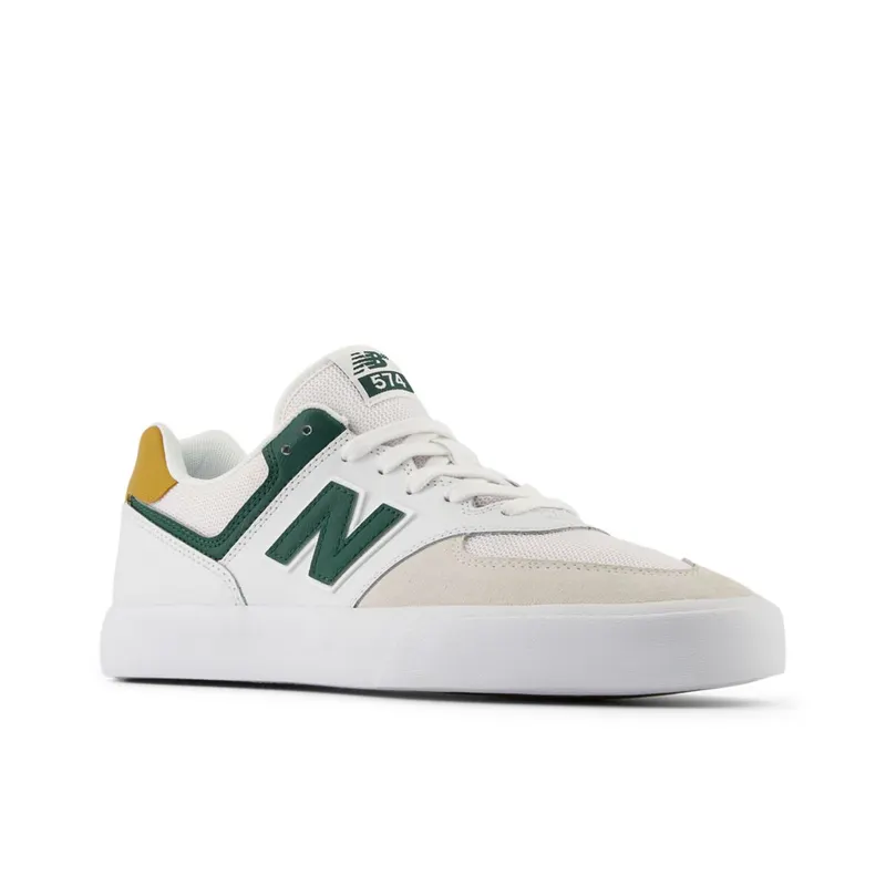 New Balance NB Numeric 574 Vulc White / Nightwatch Green (NM574VV1-45858)