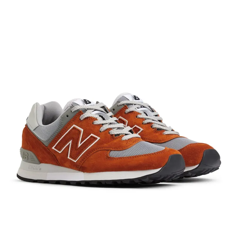 New Balance MADE in UK 576 Orange / Alloy / Gray Violet (U576V1-43041)