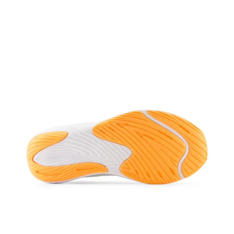 New Balance FuelCell Rebel v3 White / Bleached Lime Glo / Hot Mango (PPFCXV3-45800)