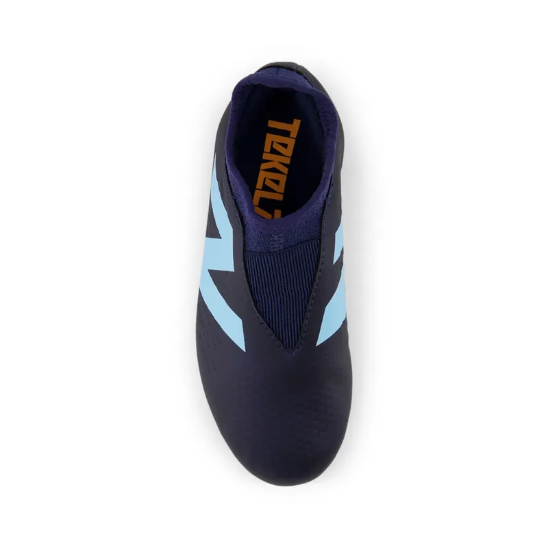 New Balance TEKELA MAGIQUE JNR FG V4+ NB Navy / Team Sky Blue / Hot Mango (SJT3FV45-45348)