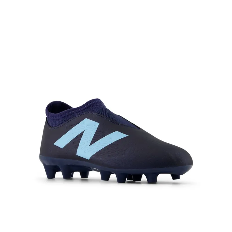 New Balance TEKELA MAGIQUE JNR FG V4+ NB Navy / Team Sky Blue / Hot Mango (SJT3FV45-45348)