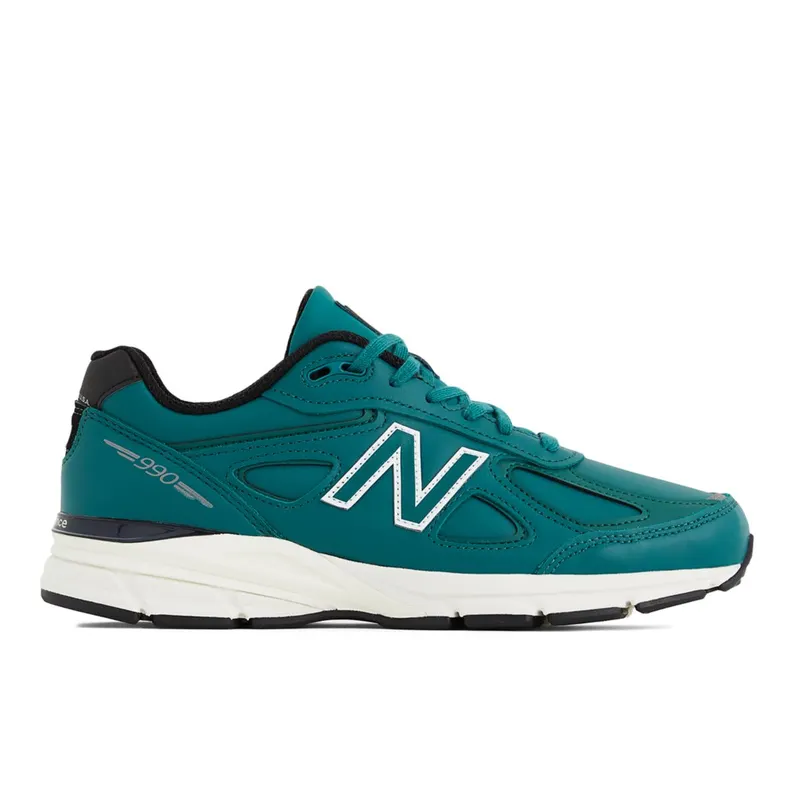 New Balance Made in USA 990v4 Teal / White (U990V4-43198)