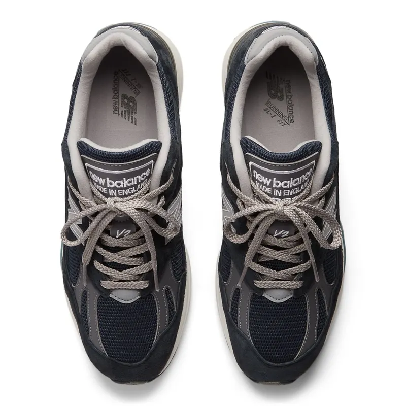 New Balance MADE in UK 991v2 Dark Navy / Smoked Pearl / Silver (U991V2-43038)