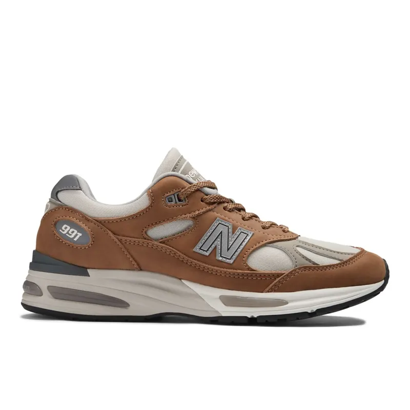 New Balance MADE in UK 991v2 Nostalgic Sepia Coco Mocca / Rainy Day / Flint Gray (U991V2-44562)