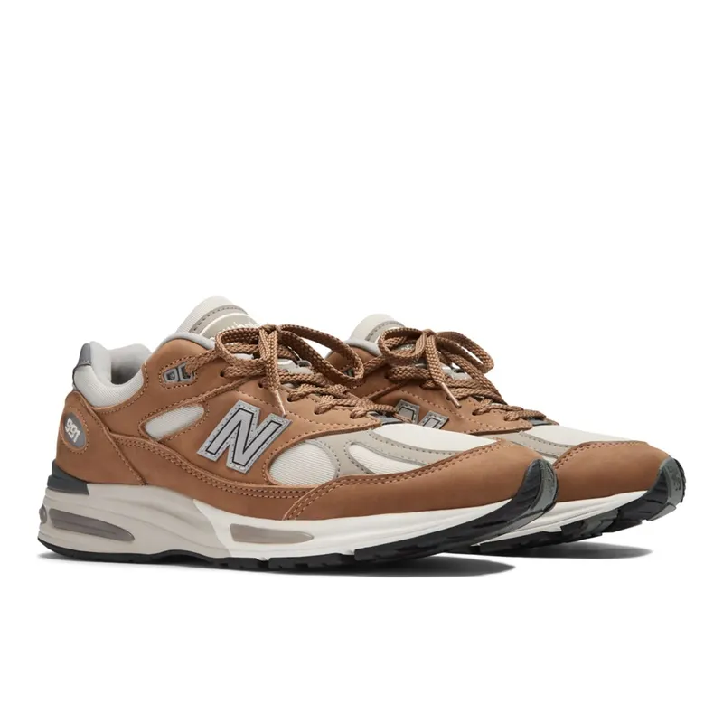 New Balance MADE in UK 991v2 Nostalgic Sepia Coco Mocca / Rainy Day / Flint Gray (U991V2-44562)