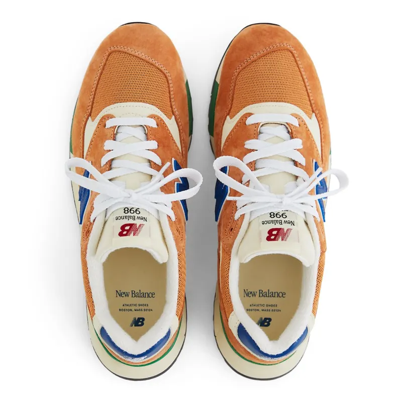 New Balance Made in USA 998 Orange / Royal (U998V1-43176)