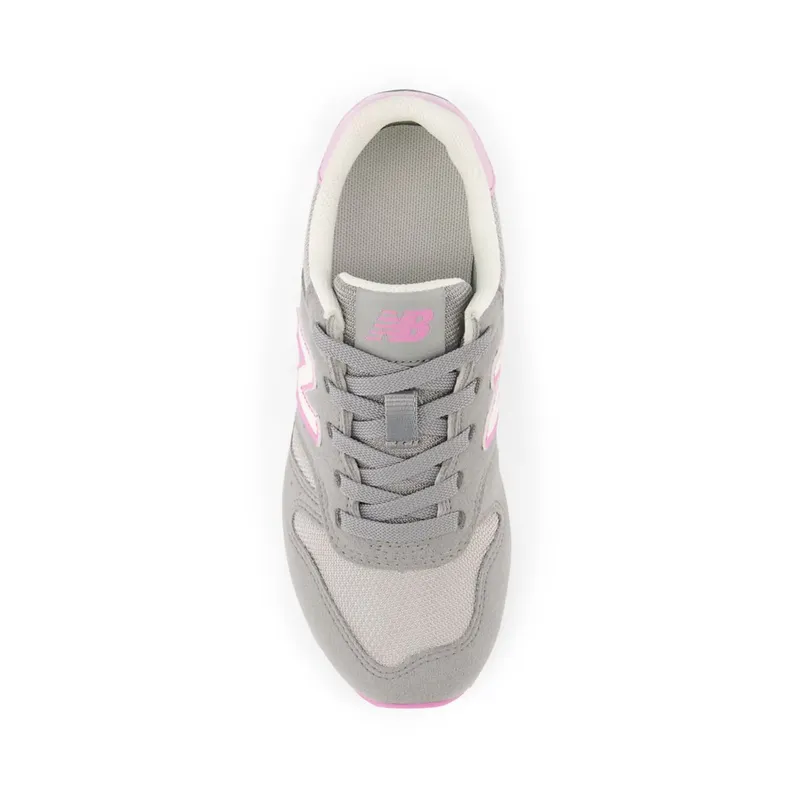 New Balance 373 Lace Slate Gray / Raspberry (YC373V2-42345)