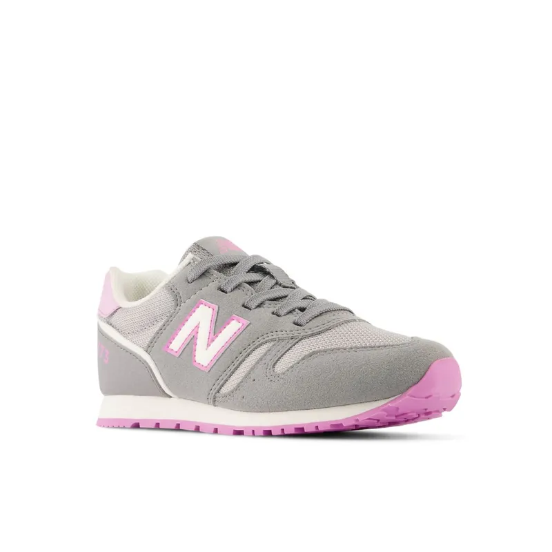 New Balance 373 Lace Slate Gray / Raspberry (YC373V2-42345)