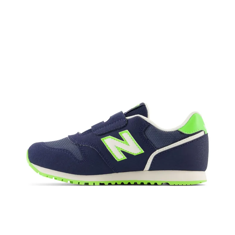 New Balance 373 Hook and Loop NB Navy / Pixel Green (YZ373V2-42344)