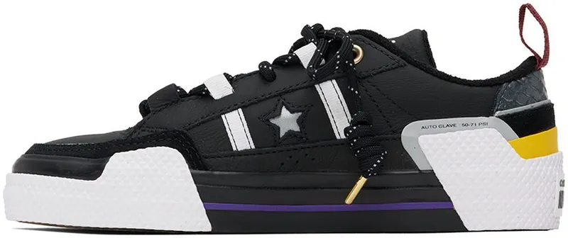 Converse x IBN Jasper One Star OX Black / White / Spectra Yellow (A00247C)