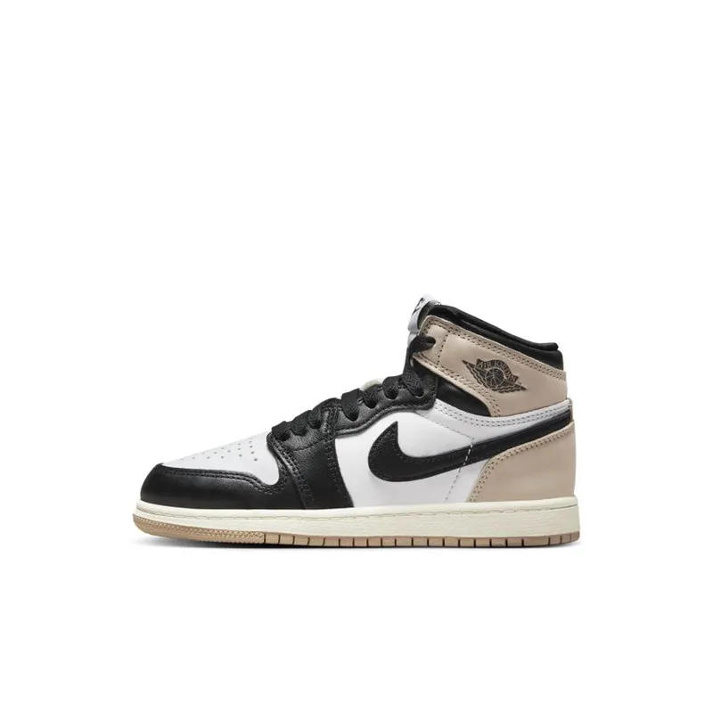 Jordan Brand Jordan 1 Retro High OG ‘Latte’ (Preschool) Black (FD2597-021)