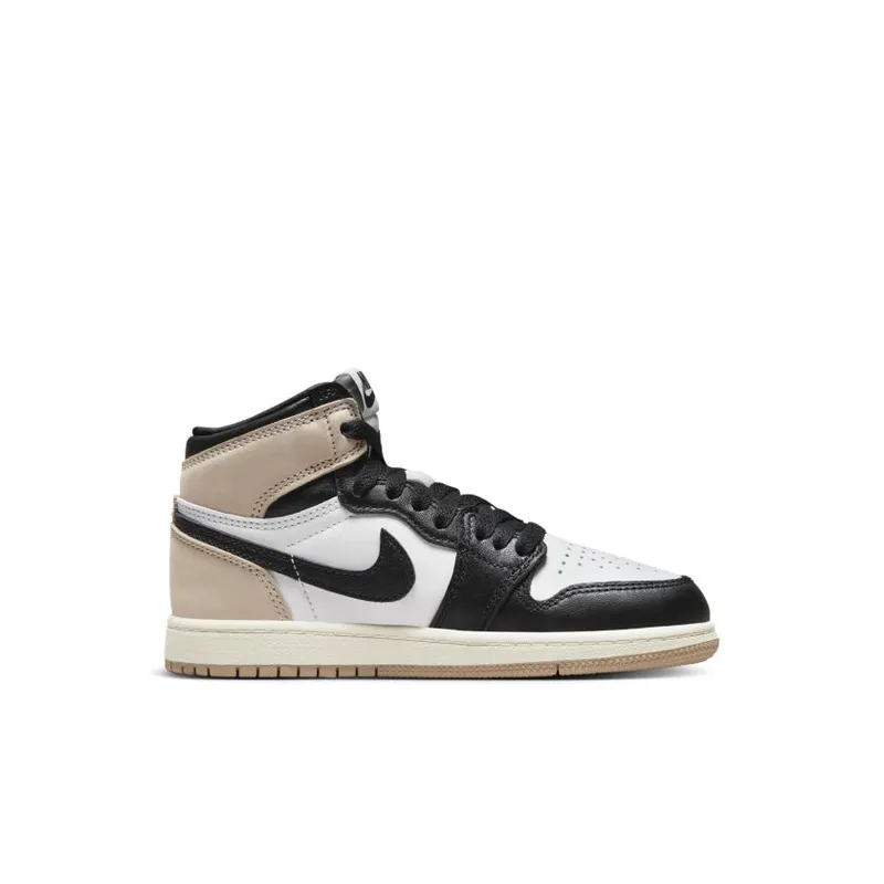 Jordan Brand Jordan 1 Retro High OG ‘Latte’ (Preschool) Black (FD2597-021)