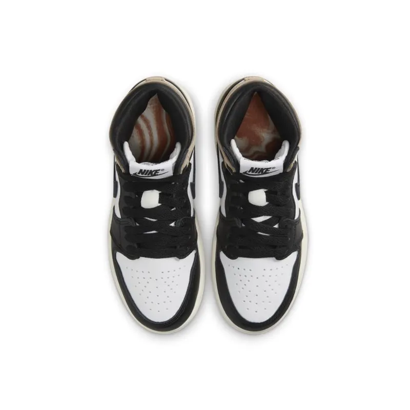 Jordan Brand Jordan 1 Retro High OG ‘Latte’ (Preschool) Black (FD2597-021)