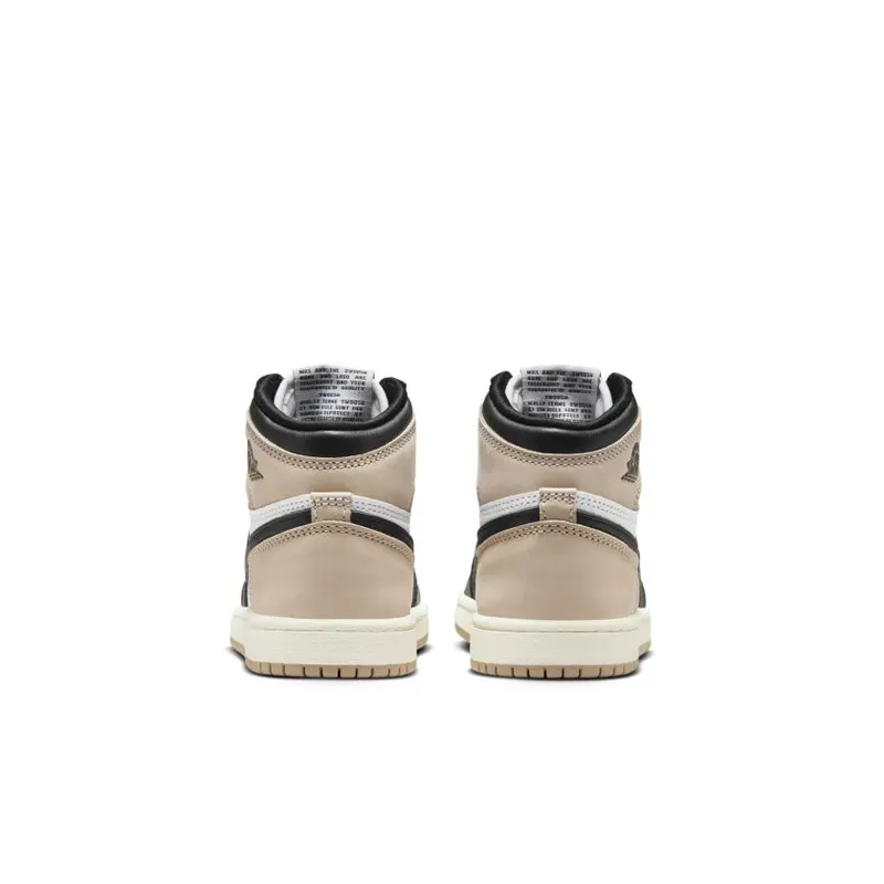 Jordan Brand Jordan 1 Retro High OG ‘Latte’ (Preschool) Black (FD2597-021)
