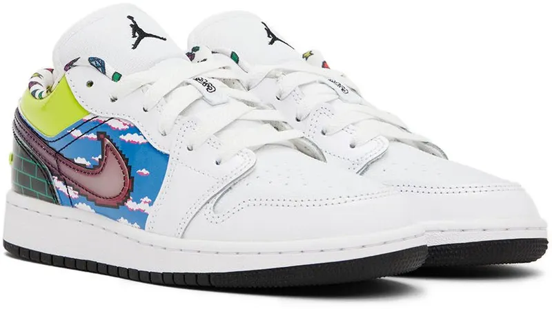 Jordan 1 Low Old School Gaming (GS) (DM8969-114)