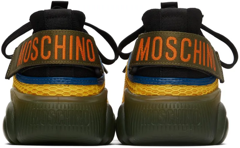 Moschino Multicolor Teddy Sneakers (MB15353G1F GI2)