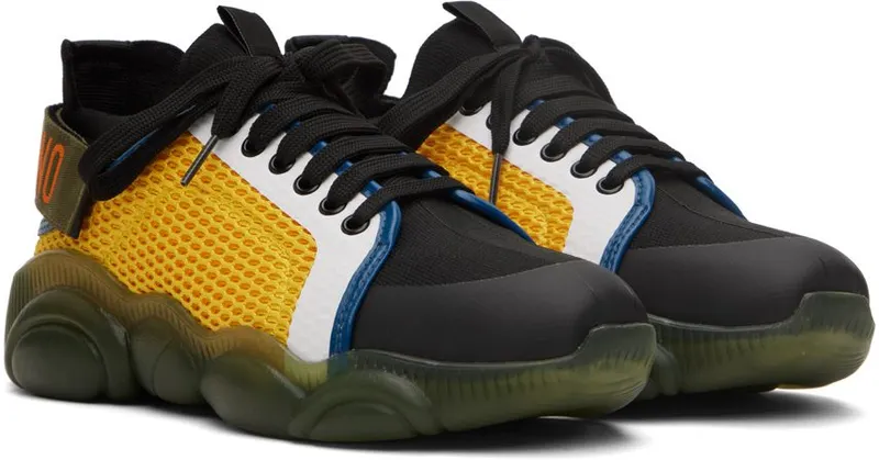 Moschino Multicolor Teddy Sneakers (MB15353G1F GI2)