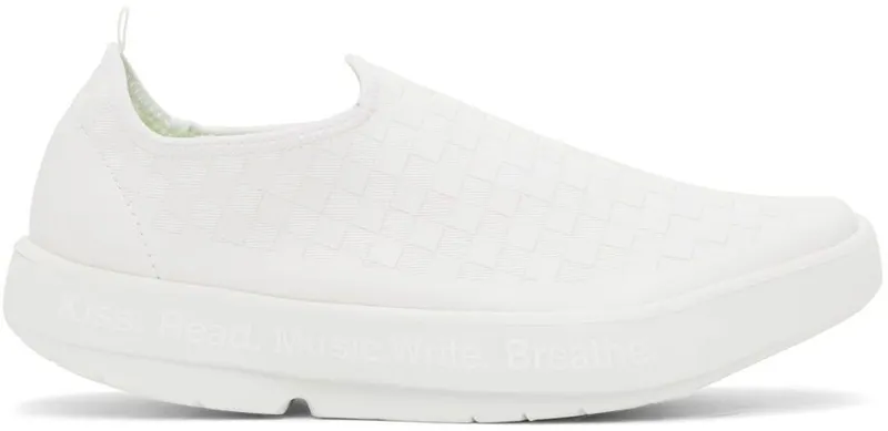 TAKAHIROMIYASHITA TheSoloist. White Checker Shoe (sof.0015)