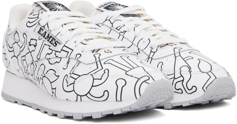 Reebok Eames Classic Leather Schoenen Cloud White / Cloud White / Core Black
