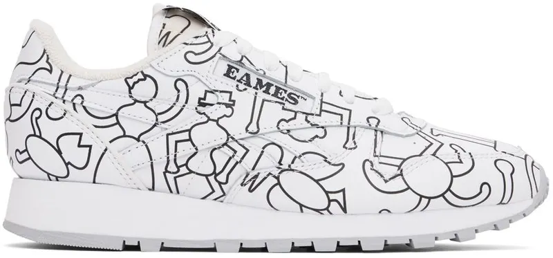 Reebok Eames Classic Leather Schoenen Cloud White / Cloud White / Core Black