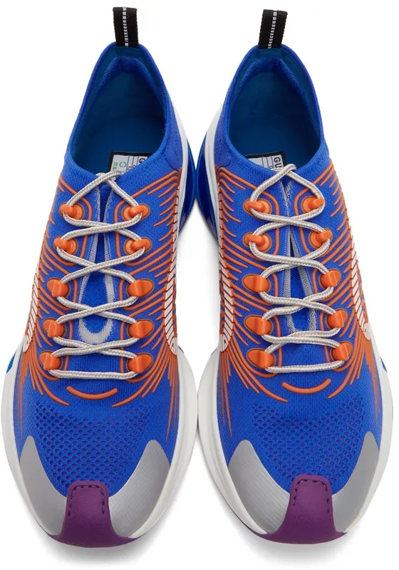 Gucci Blue Run Low-Top Sneakers (680893 UFE10)