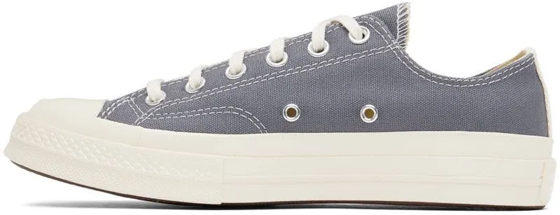 Comme des Garçons Play Blue Converse Edition Half Heart Chuck 70 Sneakers (P1K121)