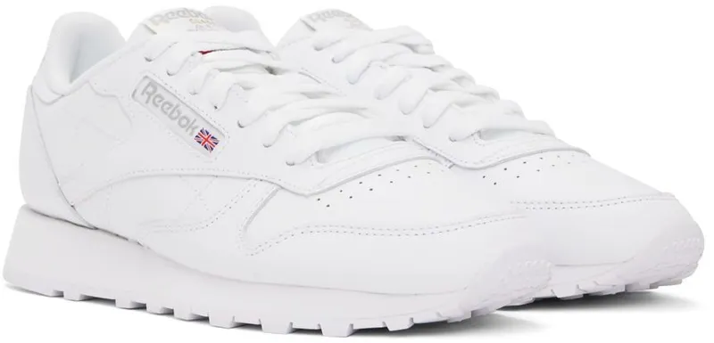Reebok Classic Leather Schoenen Cloud White / Cloud White / Pure Grey 3