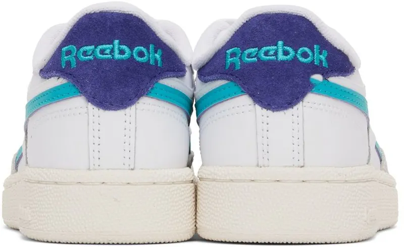 Reebok Club C Revenge Schoenen Cloud White / Classic Teal / Bold Purple