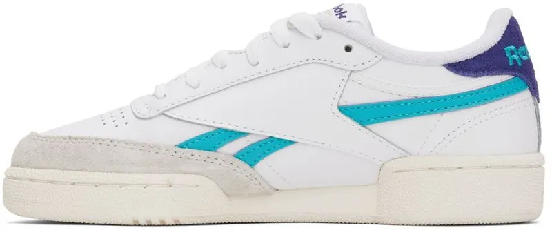 Reebok Club C Revenge Schoenen Cloud White / Classic Teal / Bold Purple