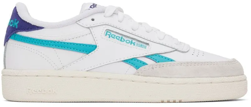 Reebok Club C Revenge Schoenen Cloud White / Classic Teal / Bold Purple