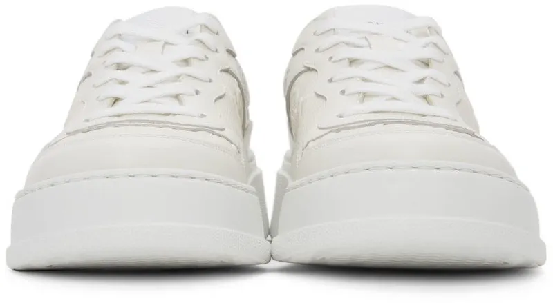Gucci White GG Embossed Sneakers (669582 1XL10)