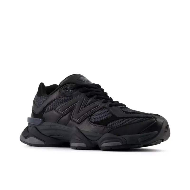 New Balance 9060 Triple Black Leather (U9060NRI)