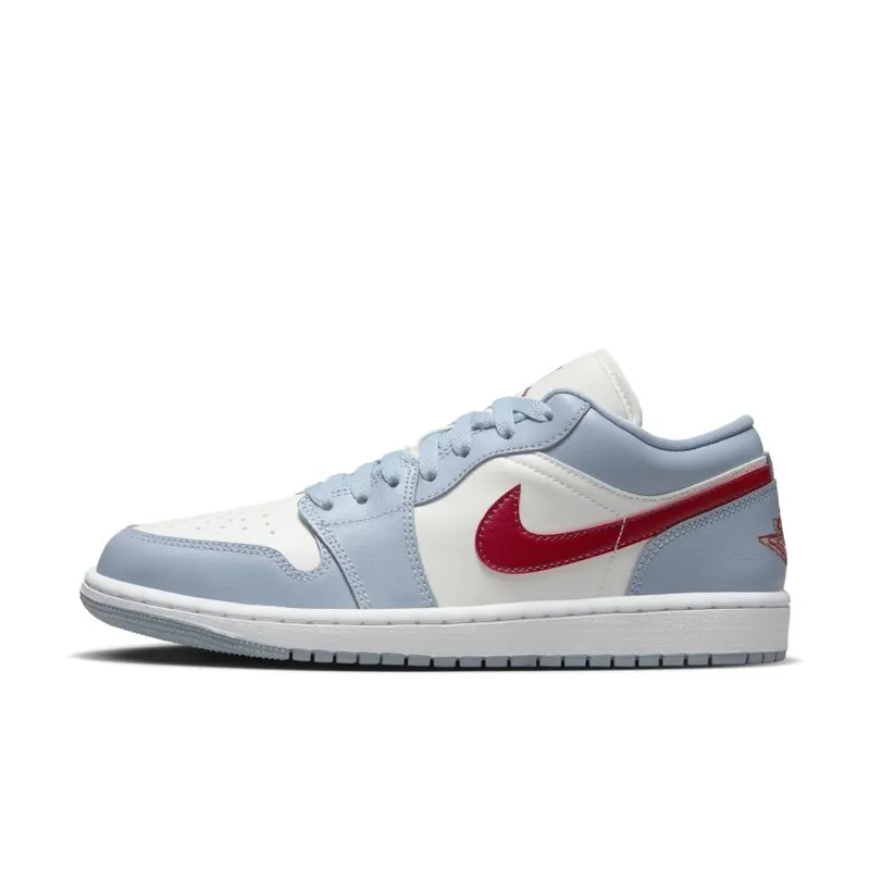 Nike Air Jordan 1 Low Blue Grey Dune Red (W) (DC0774-164)