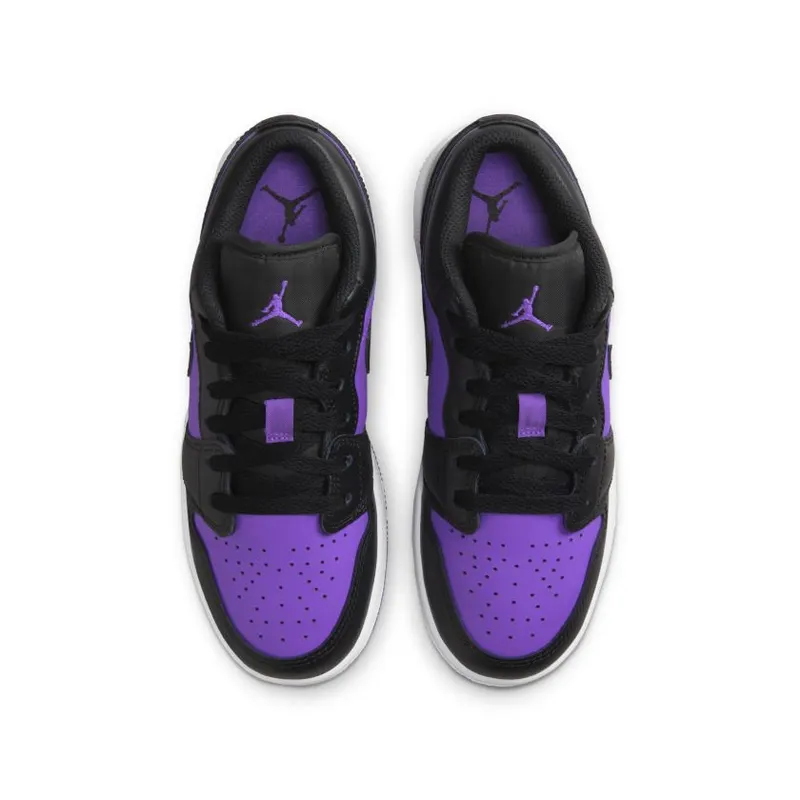 Nike Air Jordan 1 Low Purple Black (GS) (553560-505)