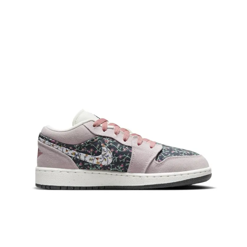 Nike Air Jordan 1 Low SE Floral (GS) (FJ3445-001)