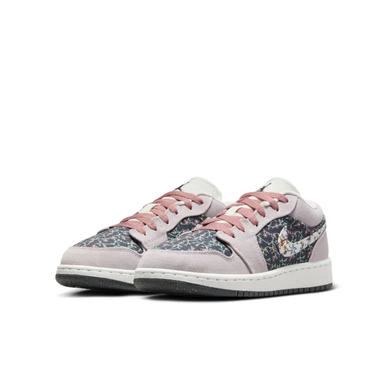 Nike Air Jordan 1 Low SE Floral (GS) (FJ3445-001)