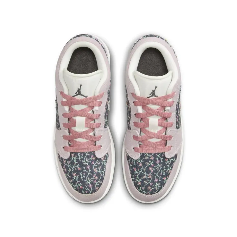 Nike Air Jordan 1 Low SE Floral (GS) (FJ3445-001)