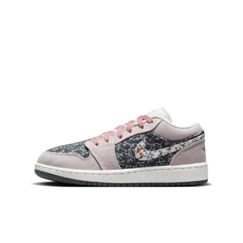Nike Air Jordan 1 Low SE Floral (GS) (FJ3445-001)