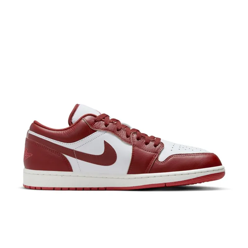 Nike Air Jordan 1 Low White Dune Red (FJ3459-160)