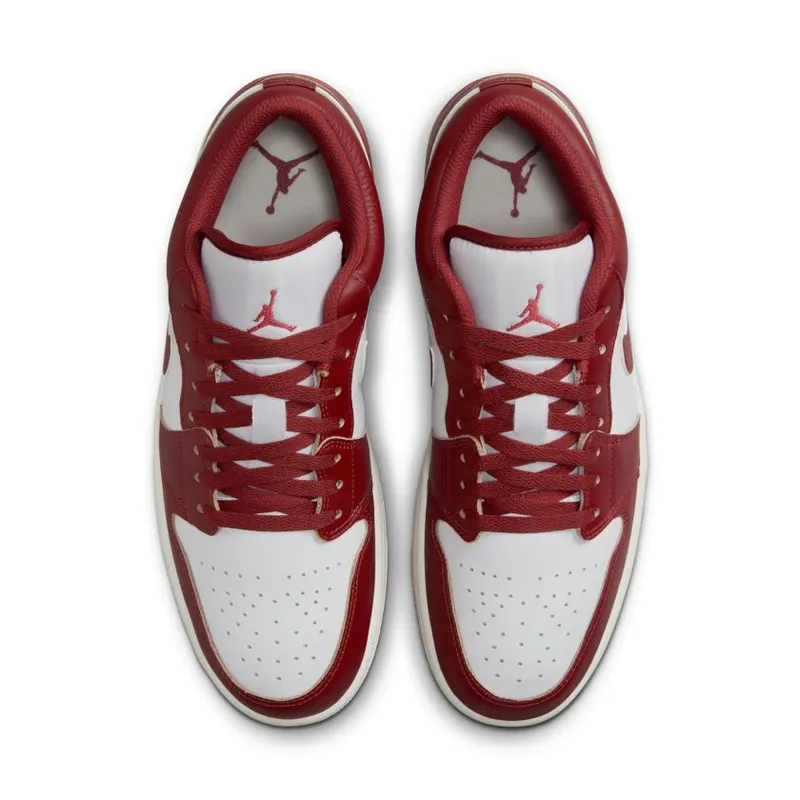 Nike Air Jordan 1 Low White Dune Red (FJ3459-160)