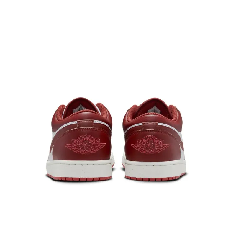 Nike Air Jordan 1 Low White Dune Red (FJ3459-160)