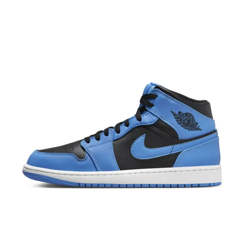 Nike Air Jordan 1 Mid Black University Blue (DQ8426-401)