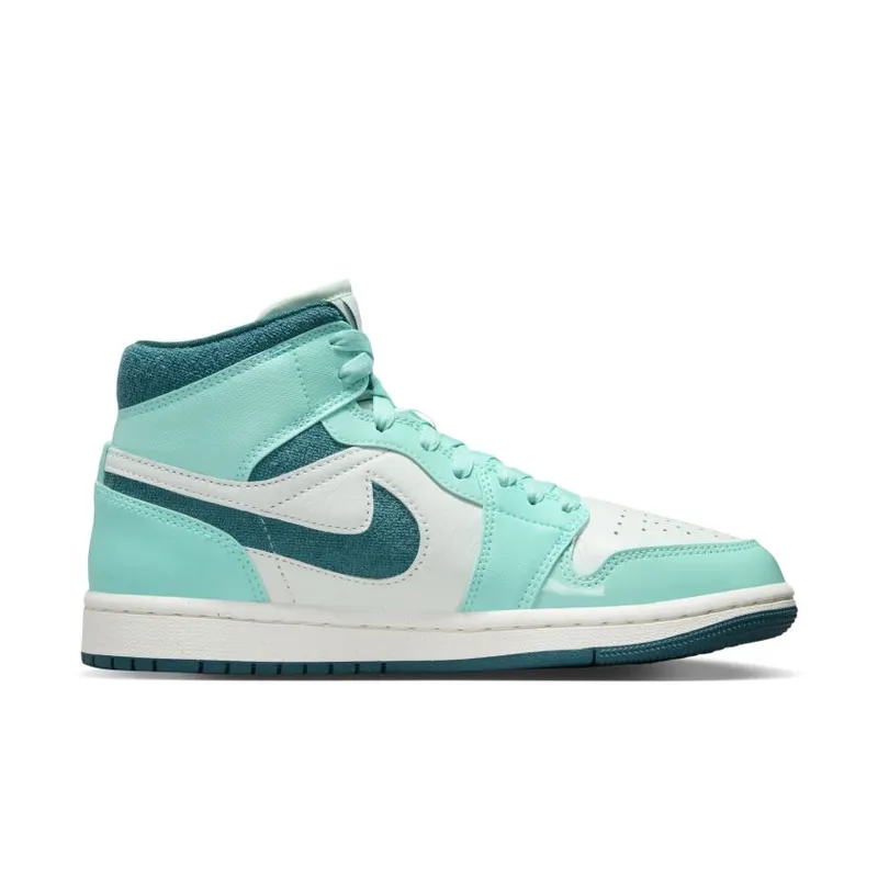 Nike Air Jordan 1 Mid SE Bleached Turquoise (W) (DZ3745-300)